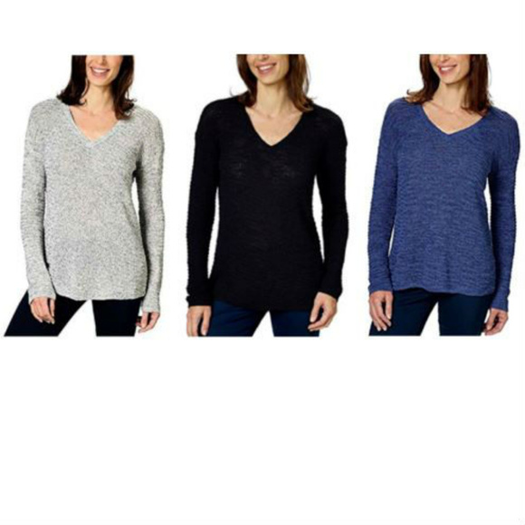 Calvin Klein Jeans Ladies' Textured Sweater - Picture 3 of 3